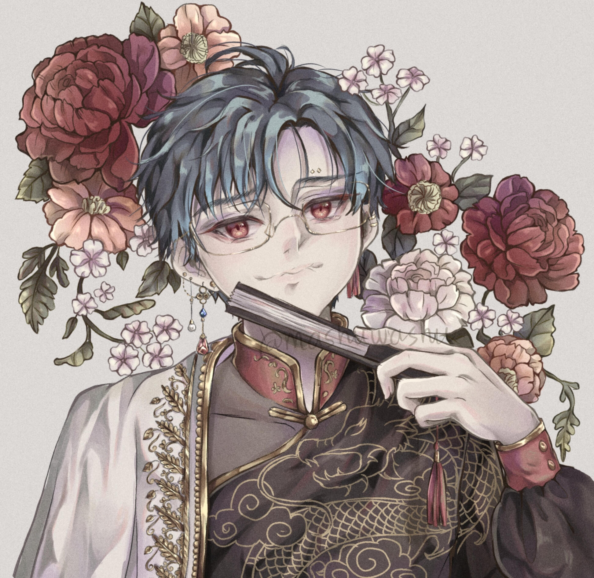 Artwork of my OC, Zeis Li